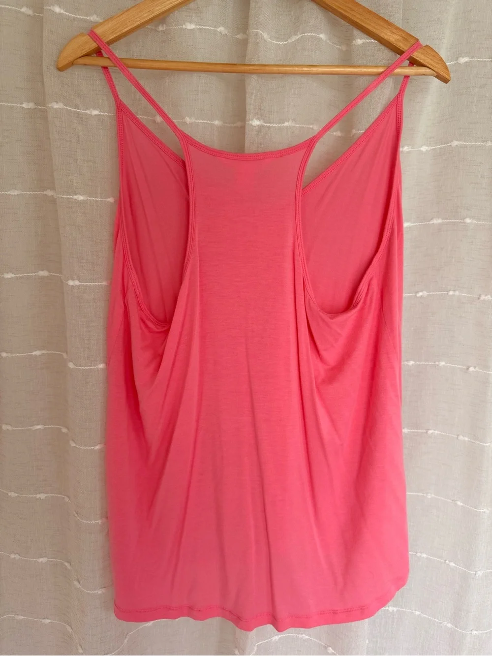 Athleta Coral Pink V-Neck Strappy Cami